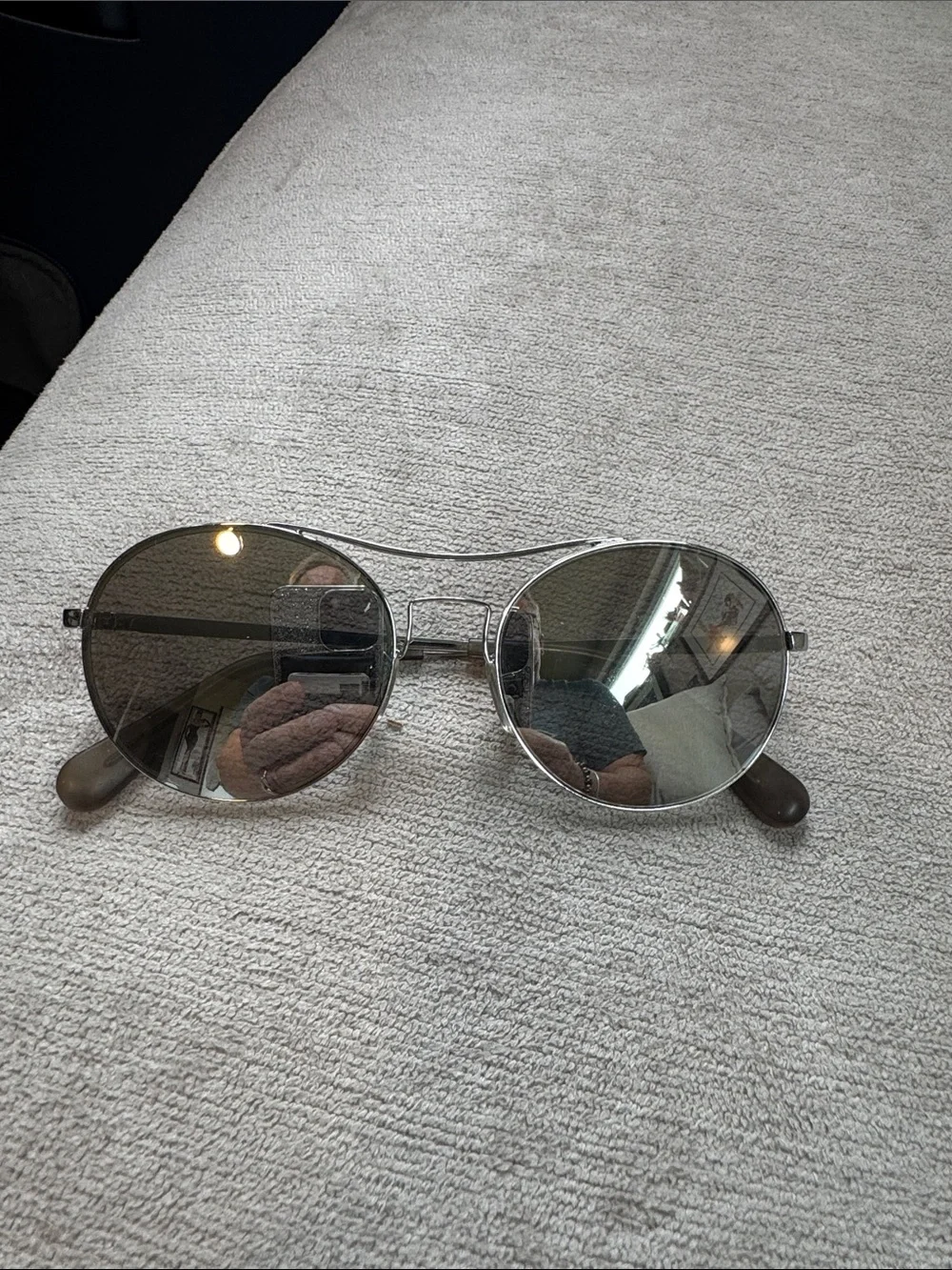 Diane von Furstenberg Silver sunglasses